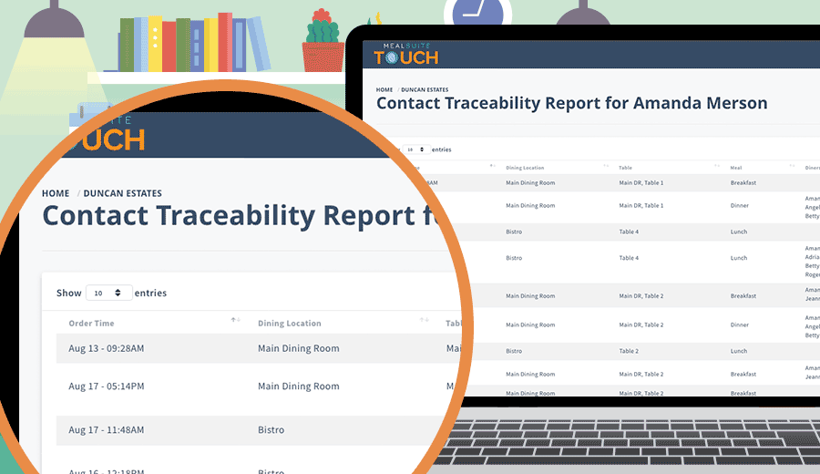 MealSuite Develops NEW Tablet Feature to Automate Contact Traceability Reports